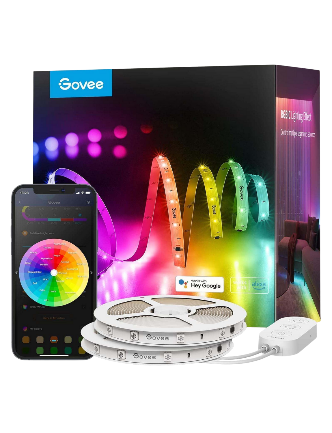 Govee RGBIC Smart LED Strip Lights