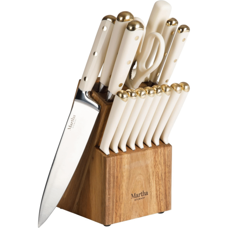 Martha Stewart Knife Set – 16 Piece Ultimate Lockton Collection 8 Martha stewart knife set